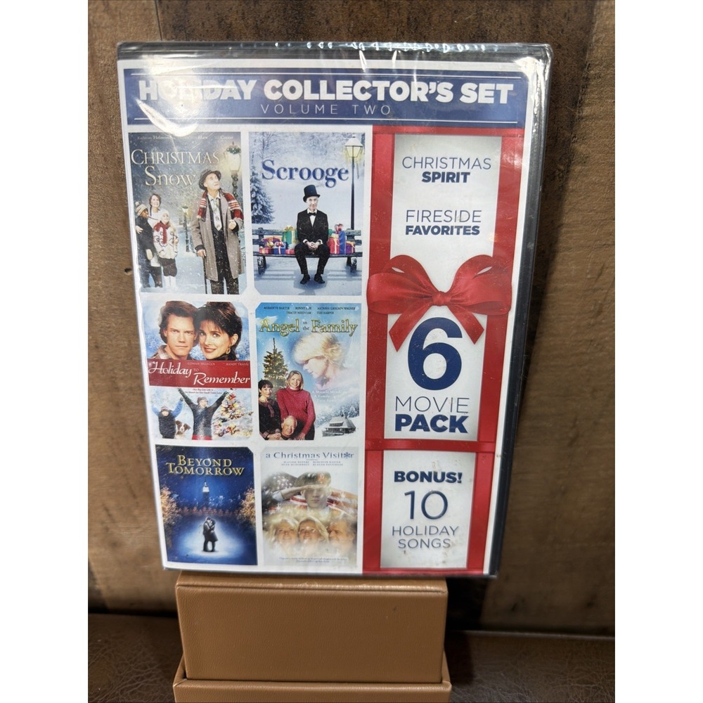 Holiday Collectors Set, Vol. 2 (DVD, 2006 DVD/CD) Christmas NEW SEALED Scrooge